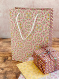 re:mused studio - Heather Lattice Gift Bag