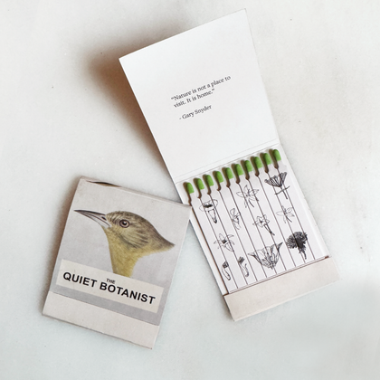 The Quiet Botanist - Golden Finch - Botanical Matches