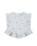 Konges Coco Set ~ Cherry Bleu Coeur