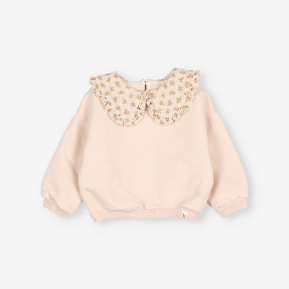 Buho Baby Cottage Sweatshirt ~ Cream Pink
