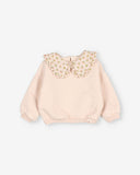 Buho Baby Cottage Sweatshirt ~ Cream Pink