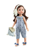 Shine on me Distribution - Las Amigas doll - Carol with stripped romper - Paola Reina