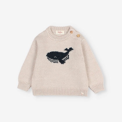 Buho Baby Whale Jumper