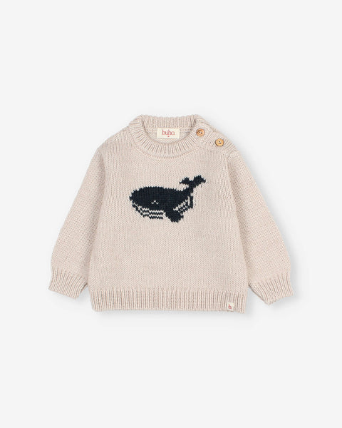 Buho Baby Whale Jumper