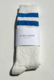 Le Bon Shoppe - Cottage Varsity Socks : Ht.grey Varsity