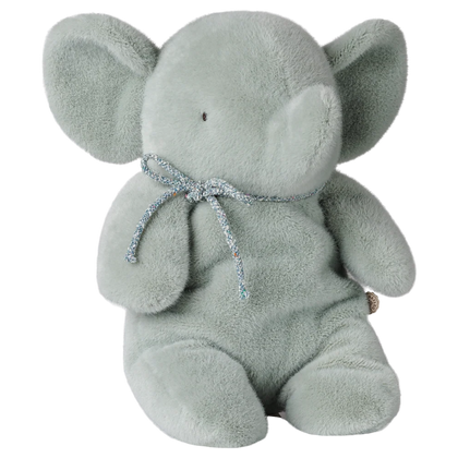 Maileg Med Plush Elephant ~ Mint
