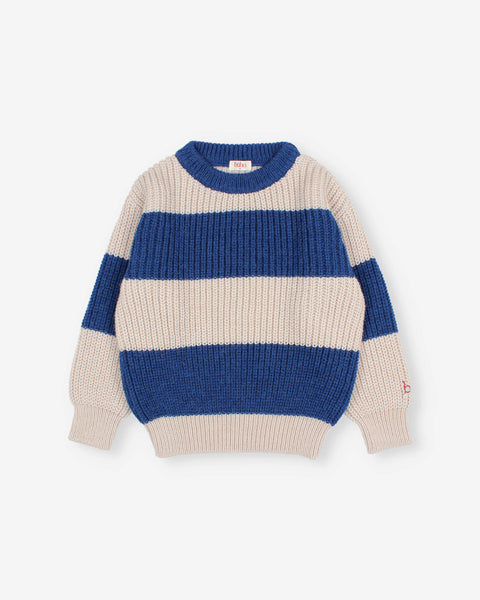 Buho Stripes Jumper ~ Marine