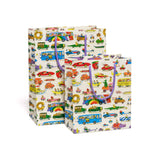 Red Cap Cards - Busytown Cars gift bags: Large