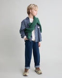 Buho Tartan Shirt ~ Navy