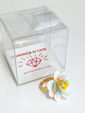 Gunner & Lux - Flower Power "Cotton Candy" Adjustable Ring