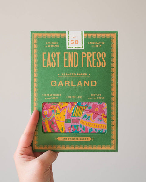 East End Press - EASTER EGG SEWN GARLAND