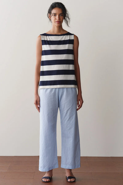 DONNI Eyelet Pop Simple Crop Pant