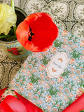 re:mused studio - Parrot Tulips Thank You-Blue A2 Greeting Card