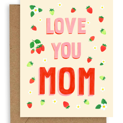 Adelfi - Strawberries Mom Card