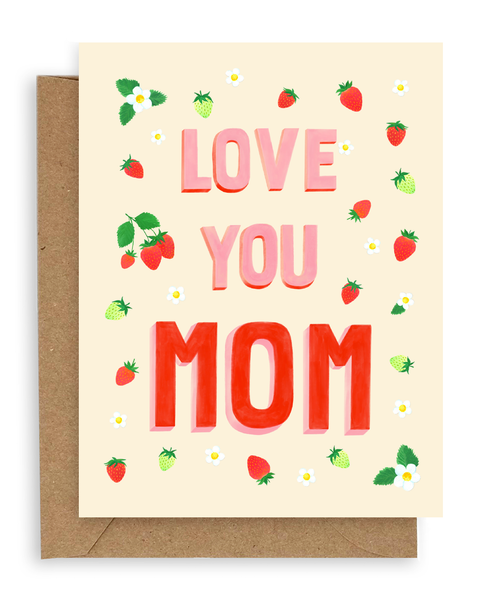 Adelfi - Strawberries Mom Card