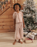 Rylee + Cru Ruffle Pajamas ~ Candy Cane Lane