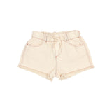 Buho Kid Drill Shorts ~ Sand