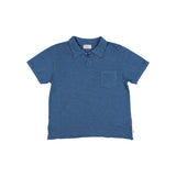 Buho Kid Pocket Polo ~ Navy