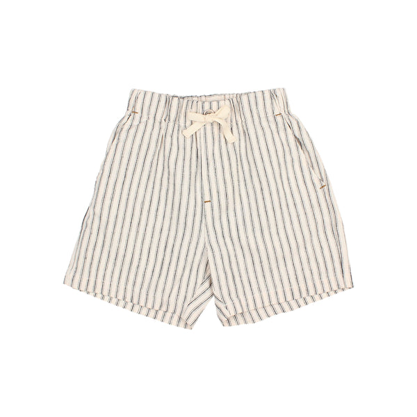 Buho Kid Linen Stripes Shorts