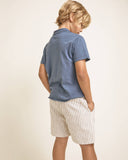 Buho Kid Linen Stripes Shorts