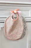BARNABÉ AIME LE CAFÉ - Liberty® English Floral Baby Bib: Sofia