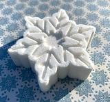 Poppy & Thyme - White Snowflake Bath Bomb