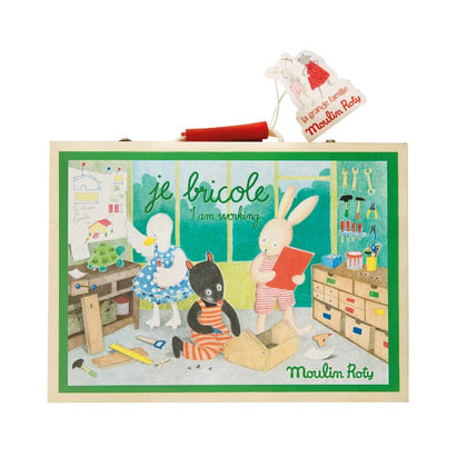 MOULIN ROTY by Speedy Monkey - Suitcase - Handyman Tool Set - The Big Family