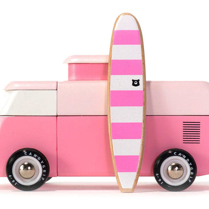 Candylab Toys - VW Beach Bus Pink