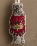 Coral & Tusk - Cat with Gifts Ornament