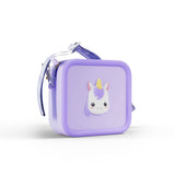 Kidamento - Silicone Bag - Purple Unicorn