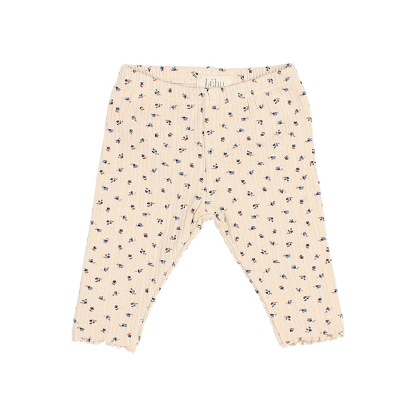Buho Baby Fall Rib Legging ~ Ivory