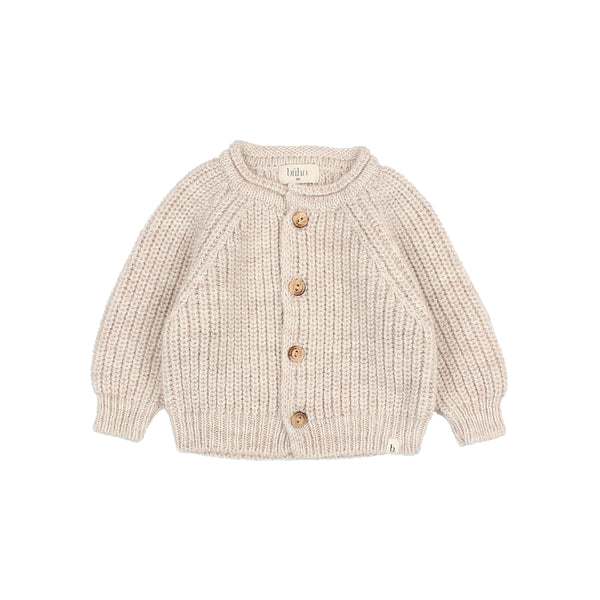 Buho Soft Knit Cardigan ~ Natural