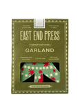 East End Press - Christmas Trees Concertina Garland