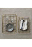 Fog Linen Work - Iron Wire Basket (S)