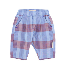 Piupiuchick Baby Pant ~ Blue Check