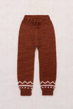 Misha & Puff Zig Zag Snowy Day Legging ~ Cedar