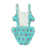 Piupiuchick Trikini  ~Turquoise Check w/ Cherries