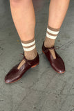 Le Bon Shoppe - Her Socks - Varsity: Pink Stripe