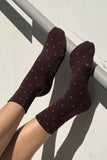 Le Bon Shoppe - Polka Dot Sneaker Socks (wholesale): BLUE/NAVY