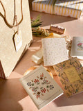 re:mused studio - Millefleurs A2 Greeting Card: Single