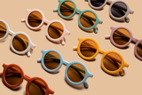 bug + bean kids - Recycled Plastic Sunglasses, Sky Blue