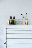 Fog Linen Work - Brass Wire Slender Basket