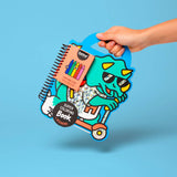 OMY - SUPER COLORING & STICKER BOOK - DINO