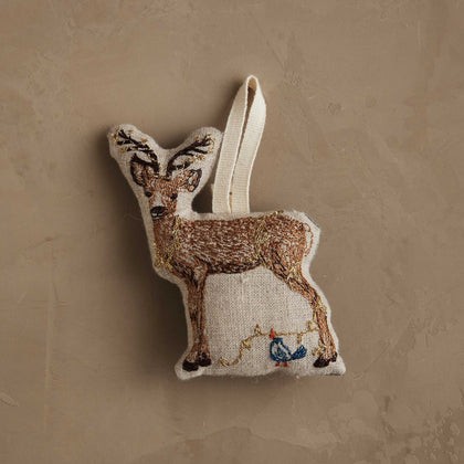 Coral & Tusk - Deer with Lights Ornament
