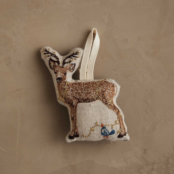 Coral & Tusk - Deer with Lights Ornament