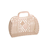 Retro Basket Jelly Bag - Small: Red