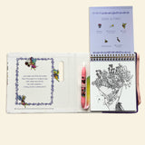 Paige Tate & Co. - Watercolor with Me: Flower Fairies: A Reusable Coloring Book