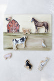 Paige Tate & Co. - Farm Animals Wooden Puzzle: A Tabitha Paige Puzzle