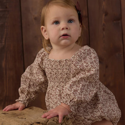 Rylee + Cru Adelaide Romper ~ Primrose