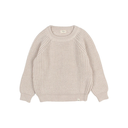 Buho Kid Soft Knit Jumper ~ Natural